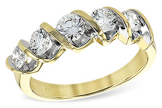 K138-32998: LDS WED RG 1.00CT TW
