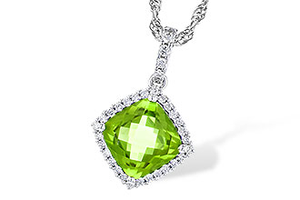 K229-25707: NECK 1.43 PERIDOT 1.54 TGW