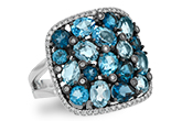 K232-86580: LDS RG 3.67 BLUE TOPAZ 3.94 TGW