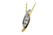 K232-90234: NECKLACE .13 BR .26 TW