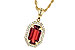 K235-60243: NECK 1.66 GARNET 1.75 TGW