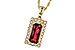 K318-28407: NECK 1.80 GARNET 1.95 TGW
