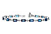 K318-29316: BRACELET 7.90 LONDON BLUE TOPAZ 8.13 TGW
