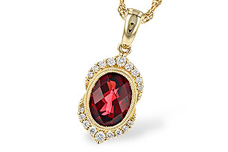 K319-18380: NECK 2.10 GARNET 2.24 TGW