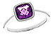 K319-24734: LDS RG 1.25 CT AMETHYST