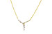 K319-24771: NECKLACE 1.22 TW FANCY CUT DIAMONDS (18")