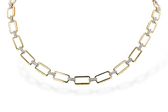 K319-24807: NECKLACE .50 TW (17")