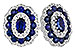 K319-26625: EARR 1.77 TW SAPPHIRE 2.24 TGW (5x3MM SAPP)