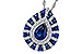 K320-12989: NECK 2.05 TW SAPP 2.29 TGW (7x5MM PS)