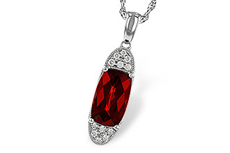 K320-15652: NECK 2.45 GARNET 2.55 TGW