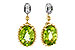 K320-16616: EARR 1.36 TW PERIDOT 1.42 TGW (7x5MM OV)