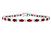 L045-55698: BRACELET 7.10 RUBY 7.92 TGW