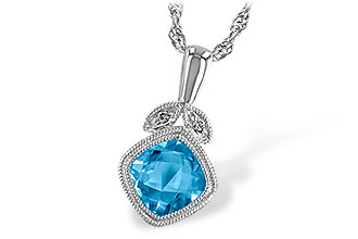 L231-97498: NECK 1.05 BLUE TOPAZ 1.06 TGW