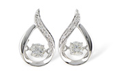 L233-73898: EARRINGS .37 TW