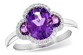 L319-19298: LDS RG 2.44 TW AMETHYST 2.60 TGW