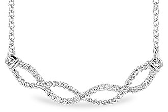 L319-19325: NECKLACE .12 TW