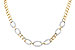 L319-20225: NECKLACE 1.12 TW (17")(INCLUDES BAR LINKS)