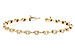 L319-22952: BRACELET .90 TW BAGUETTE