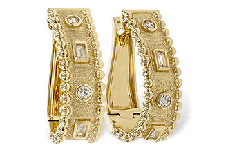 L319-24780: EARRINGS .09 BAG .18 TW