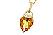 L319-24807: NECKLACE 3.12 CITRINE 3.18 TGW (12x10MM CIT)