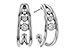 L319-25661: EARRINGS .16 TW