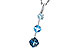 L320-10252: NECK 1.87 TW BLUE TOPAZ 1.90 TGW