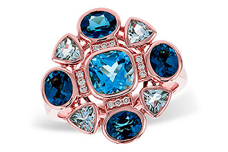 L320-12016: LDS RG 3.19 TW BLUE TOPAZ 3.25 TGW