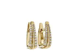 L320-12052: EARRINGS .25 TW