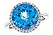 L320-12061: LDS RG 7.20 BLUE TOPAZ 7.42 TGW