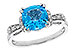 L320-12980: LDS RG 2.48 BLUE TOPAZ 2.70 TGW (8MM BT)