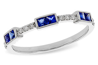 L320-12998: LDS WED RG .36 SAPPHIRE .43 TGW