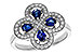 L320-14780: LDS RG .68 TW SAPPHIRE .96 TGW