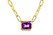 L320-14807: NECKLACE .82 AMETHYST (18")