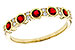 L320-17516: LDS WED RG .33 TW RUBY .45 TGW