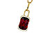 L321-00216: NECK 4.30 GARNET 4.45 TGW (12x8MM GAR)