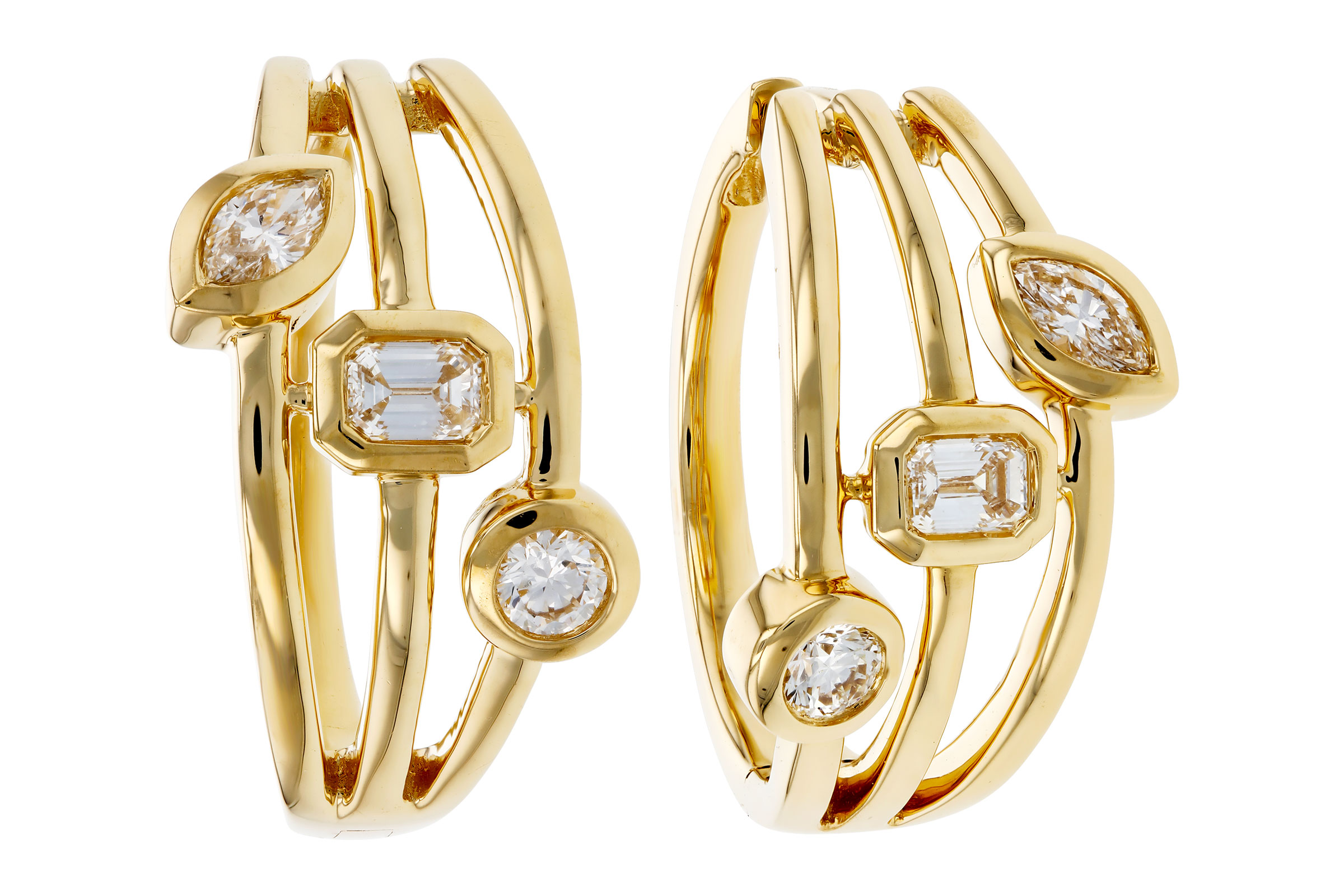 L321-01152: EARRINGS .45 TW (BR/EC/MQ)