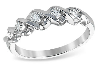 M138-32998: LDS WED RING .25 TW
