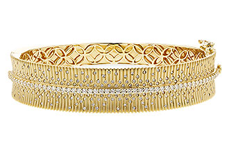 M230-09334: BANGLE BRACELET 1.94 TW (63X54MM)