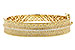 M230-09334: BANGLE BRACELET 1.94 TW (54x63 MM)