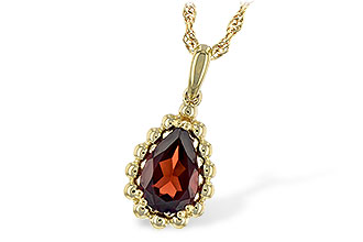 M234-67534: NECKLACE 1.38 CT GARNET