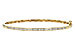 M234-68407: BANGLE BRACELET .50 TW