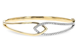 M234-71170: BANGLE BRACELET .50 TW