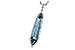 M235-54789: NECK 3.47 LONDON BLUE TOPAZ 3.70 TGW