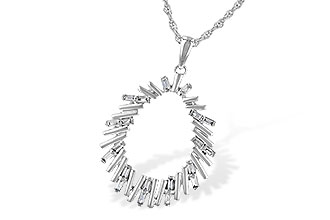 M235-59289: NECK .24 TW BAGUETTE DIAS