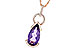 M235-61098: NECK 2.44 AMETHYST 2.58 TGW