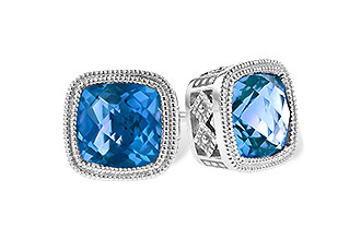 M318-28370: EARR 2.20 TW BLUE TOPAZ