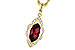 M318-34743: NECK 1.25 GARNET 1.36 TGW