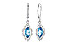 M318-34816: EARR 1.02 TW BLUE TOPAZ 1.17 TGW