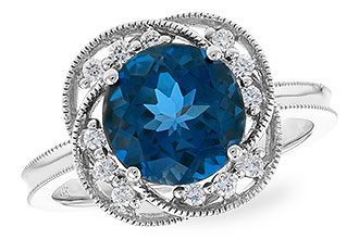 M319-21170: LDS RG 2.90 LONDON BLUE TOPAZ 3.05 TGW (9MM LBT)