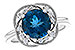 M319-21170: LDS RG 2.90 LONDON BLUE TOPAZ 3.05 TGW (9MM LBT)